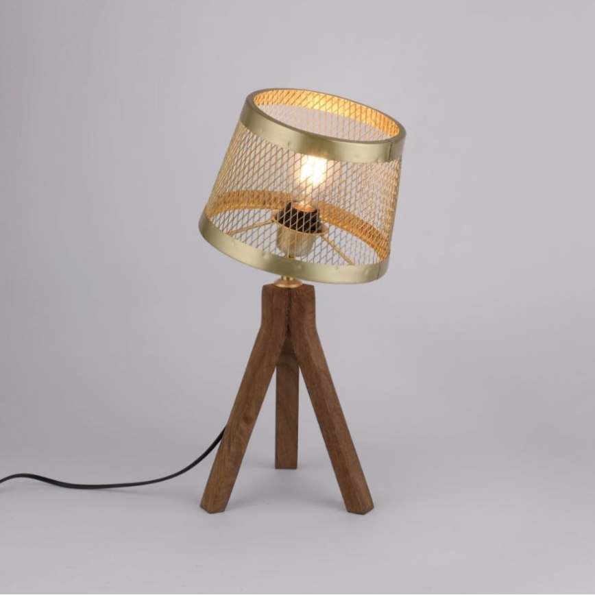 Leuchten Direkt 11423-60 - Candeeiro de mesa FREDERIK 1xE27/60W/230V mangueira