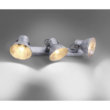 Leuchten Direkt 11480-77 - Foco SAMIA 3xE27/25W/230V