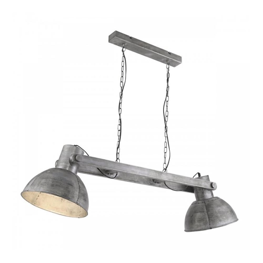 Leuchten Direkt 11483-77 - Candelabro suspenso SAMIA 2xE27/25W/230V