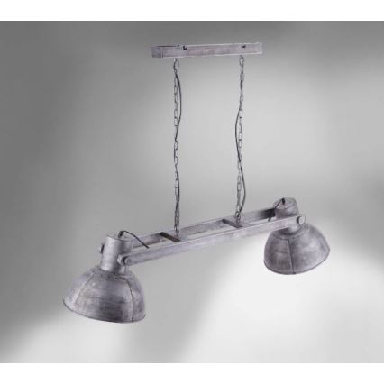 Leuchten Direkt 11483-77 - Candelabro suspenso SAMIA 2xE27/25W/230V