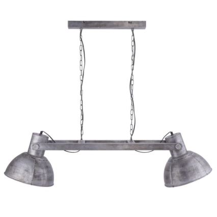 Leuchten Direkt 11483-77 - Candelabro suspenso SAMIA 2xE27/25W/230V