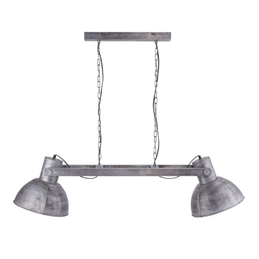 Leuchten Direkt 11483-77 - Candelabro suspenso SAMIA 2xE27/25W/230V