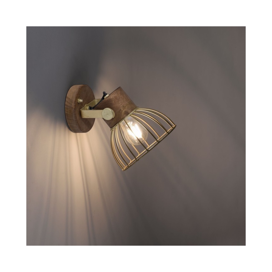 Leuchten Direkt 11486-60 - Foco de parede ALAMI 1xE27/25W/230V mangueira