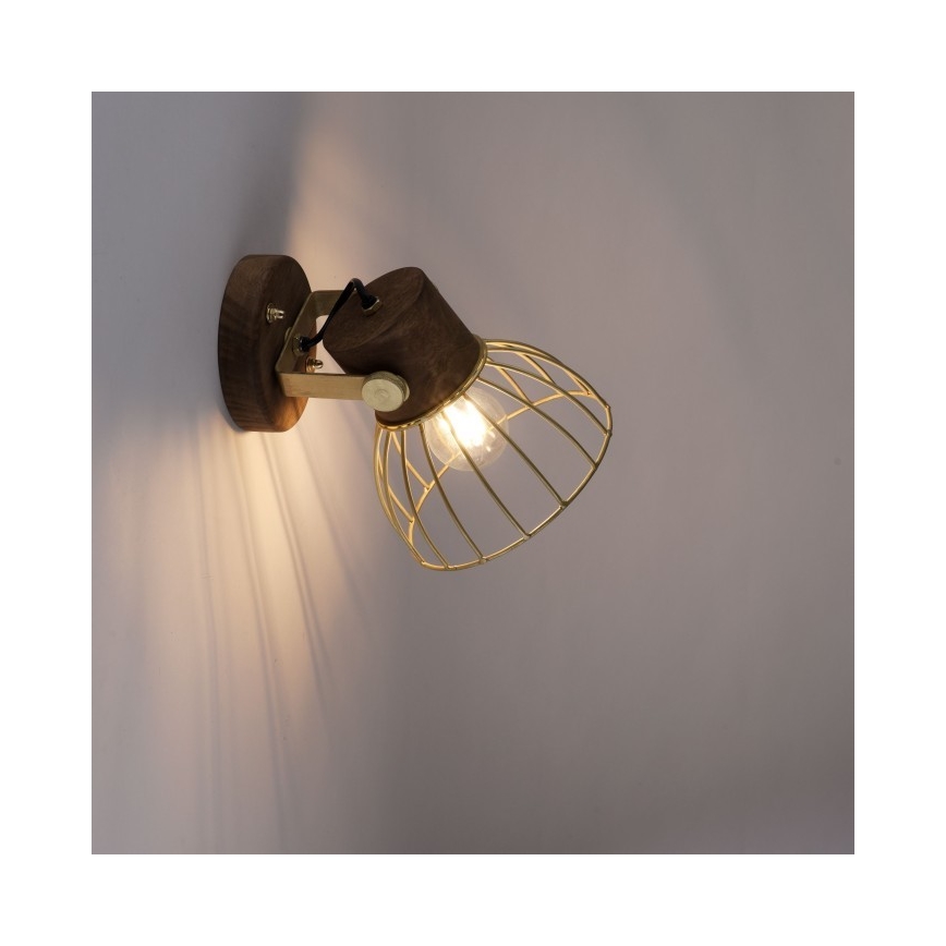 Leuchten Direkt 11486-60 - Foco de parede ALAMI 1xE27/25W/230V mangueira