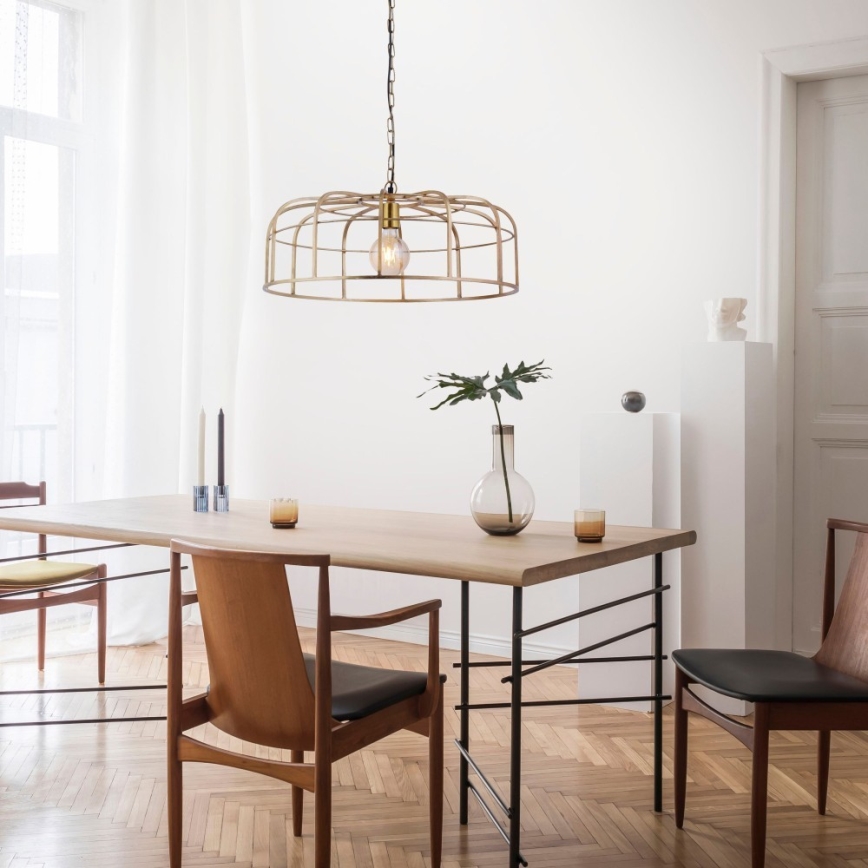 Leuchten Direkt 11493-60 - Candelabro suspenso AMIR 1xE27/25W/230V