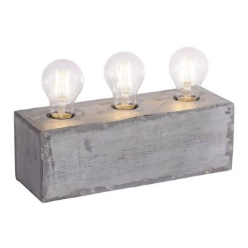 Leuchten Direkt 11498-77 - Candeeiro de mesa SAMIA 3xE27/25W/230V