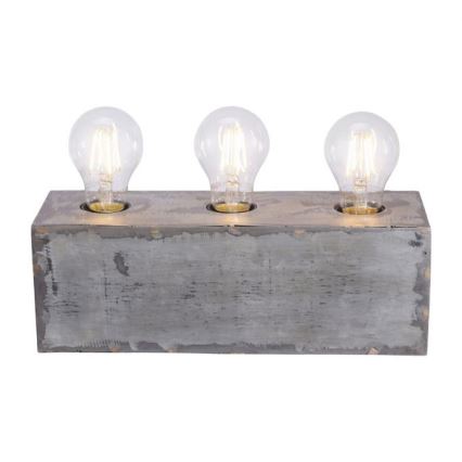 Leuchten Direkt 11498-77 - Candeeiro de mesa SAMIA 3xE27/25W/230V