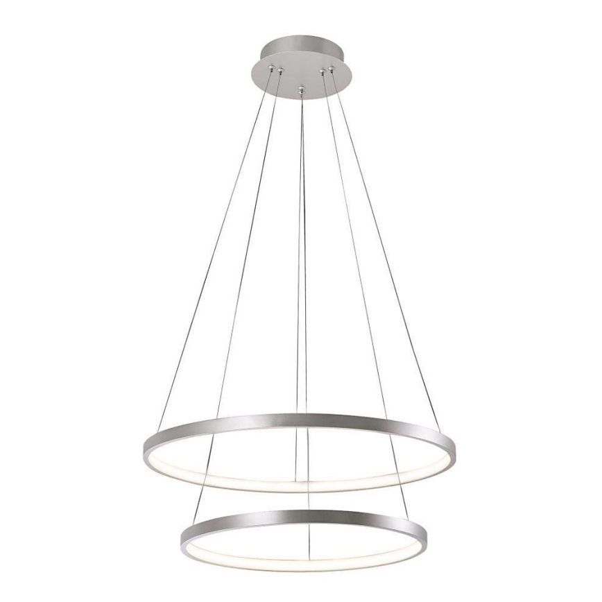 Leuchten Direkt 11525-21 - Candelabro num fio LED CIRCLE 1xLED/15W/230V + LED/25W