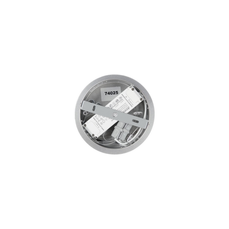Leuchten Direkt 11525-21 - Candelabro num fio LED CIRCLE 1xLED/15W/230V + LED/25W