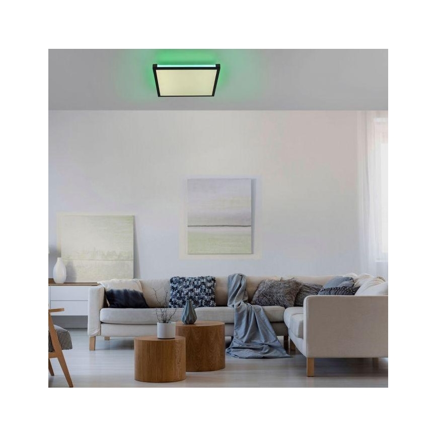 Leuchten Direkt 11621-18 - Iluminação de teto LED RGB com regulação MARIO LED/24W/230V 2700-5000K + CR