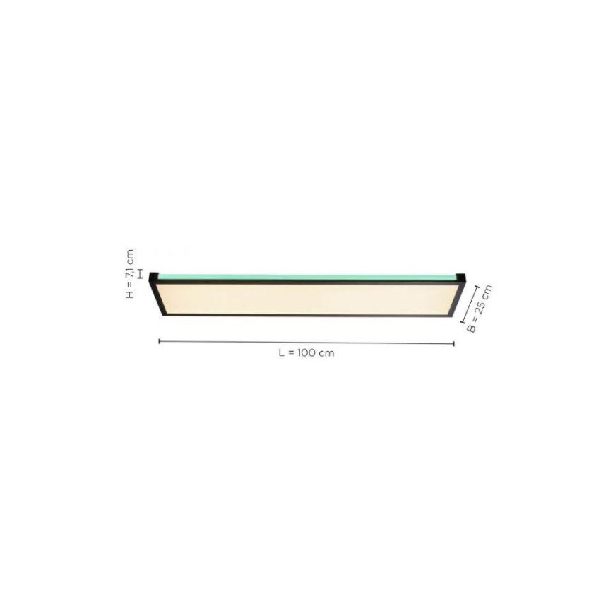 Leuchten Direkt 11622-18 - Iluminação de teto LED RGB com regulação MARIO LED/29W/230V 2700-5000K + controlo remoto