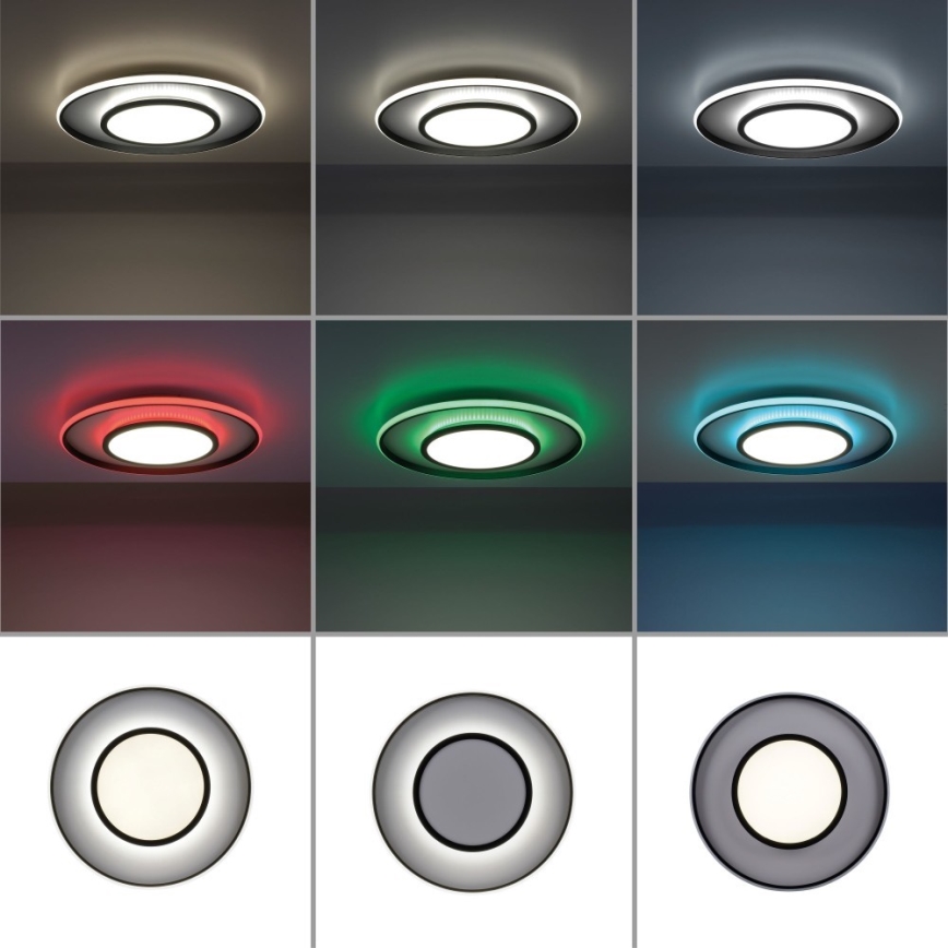 Leuchten Direkt 11627-18 - Iluminação LED RGB com regulação ARENDA LED/31W/230V 2700-5000K + controlo remoto