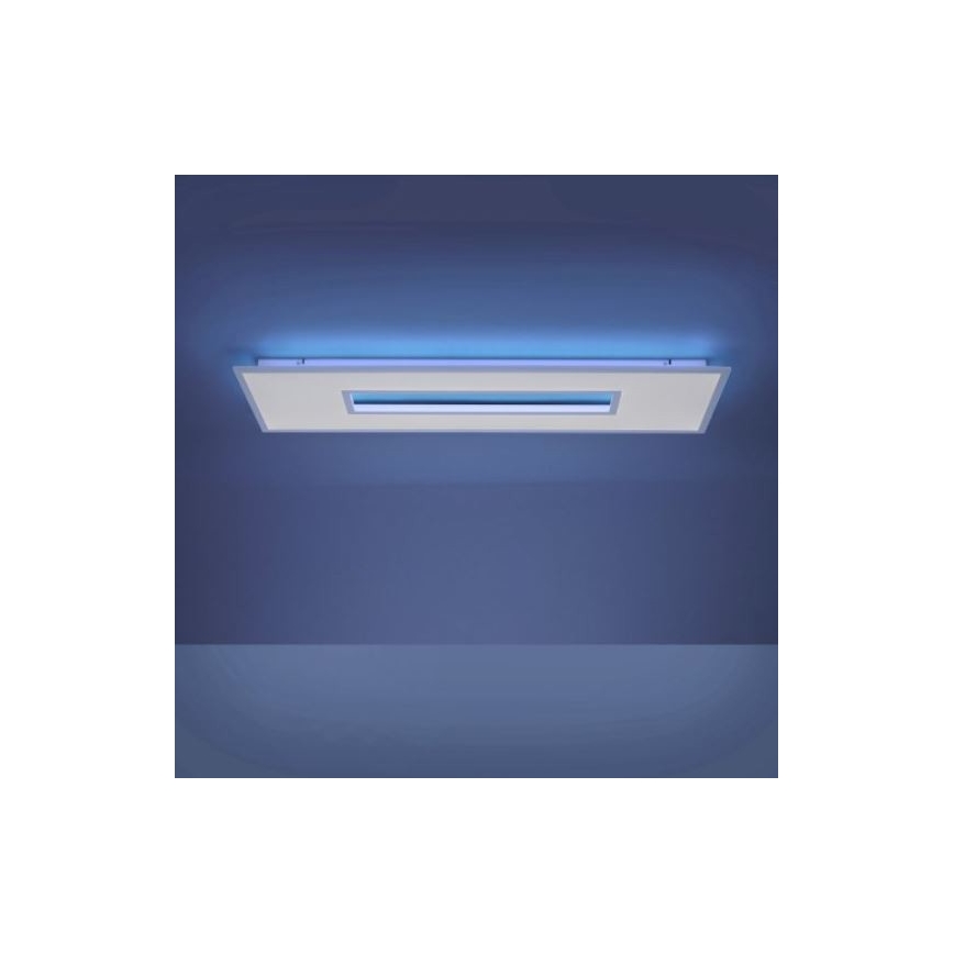 Leuchten Direkt 11646-16 - Iluminação de teto LED RGB com regulação RECESS 1xLED/41W/230V + 1xLED/7,5W + controlo remoto