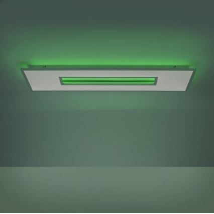 Leuchten Direkt 11646-16 - Iluminação de teto LED RGB com regulação RECESS 1xLED/41W/230V + 1xLED/7,5W + controlo remoto