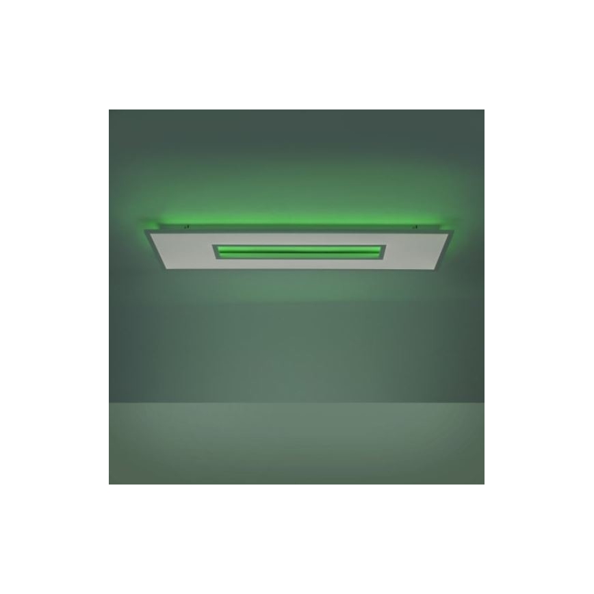 Leuchten Direkt 11646-16 - Iluminação de teto LED RGB com regulação RECESS 1xLED/41W/230V + 1xLED/7,5W + controlo remoto