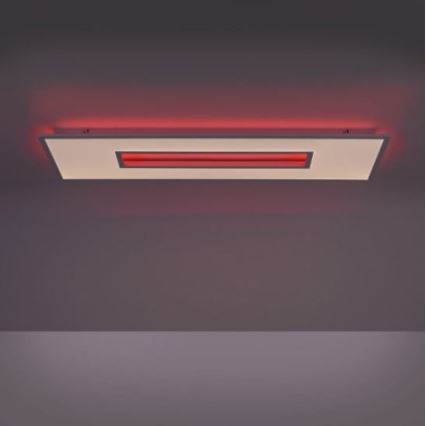 Leuchten Direkt 11646-16 - Iluminação de teto LED RGB com regulação RECESS 1xLED/41W/230V + 1xLED/7,5W + controlo remoto