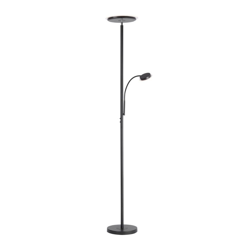 Leuchten Direkt 11709-18 - Lâmpada LED com regulação HANS LED/22W/230V + LED/4W