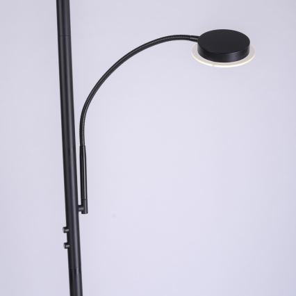 Leuchten Direkt 11709-18 - Lâmpada LED com regulação HANS LED/22W/230V + LED/4W