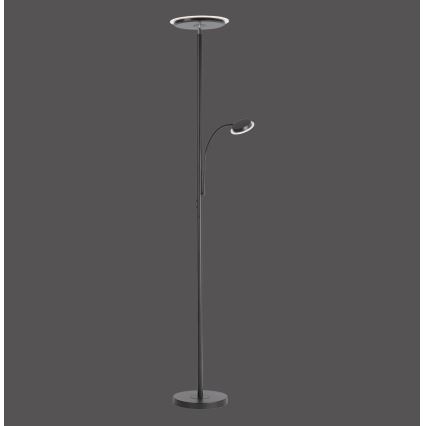 Leuchten Direkt 11709-18 - Lâmpada LED com regulação HANS LED/22W/230V + LED/4W