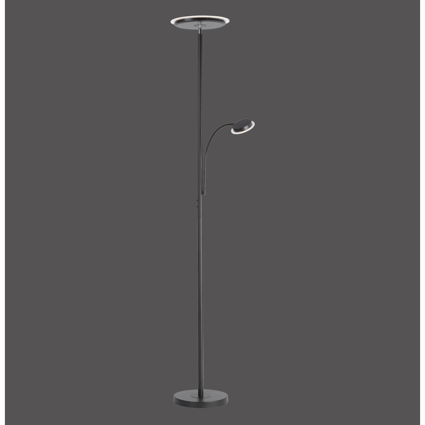 Leuchten Direkt 11709-18 - Lâmpada LED com regulação HANS LED/22W/230V + LED/4W