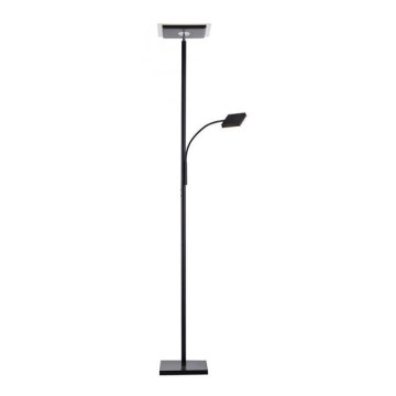 Leuchten Direkt 11710-18 - Candeeiro de chão LED com regulação HANS LED/21,5W/230V + LED/4W
