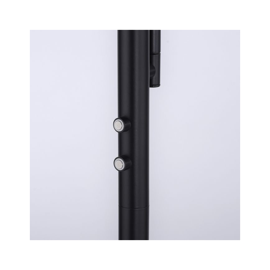Leuchten Direkt 11710-18 - Candeeiro de chão LED com regulação HANS LED/21,5W/230V + LED/4W