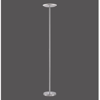 Leuchten Direkt 11729-55 - Candeeiro de chão fosco LED HANS LED/22W/230V