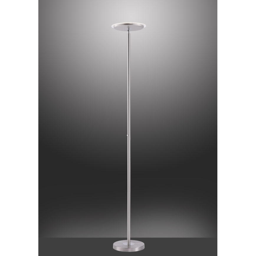 Leuchten Direkt 11729-55 - Candeeiro de chão fosco LED HANS LED/22W/230V