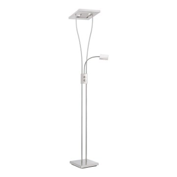 Leuchten Direkt 11776-55- Candeeiro de chão LED com regulação HELIA LED/16,8W/230V + 2xLED/3,8W