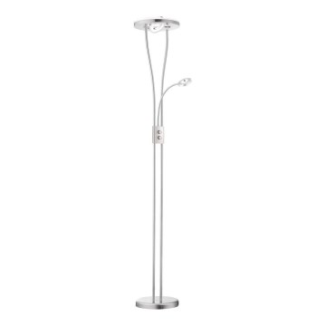 Leuchten Direkt 11778-55- Candeeiro de chão LED com regulação HELIA LED/16,8W/230V + 2xLED/3,8W