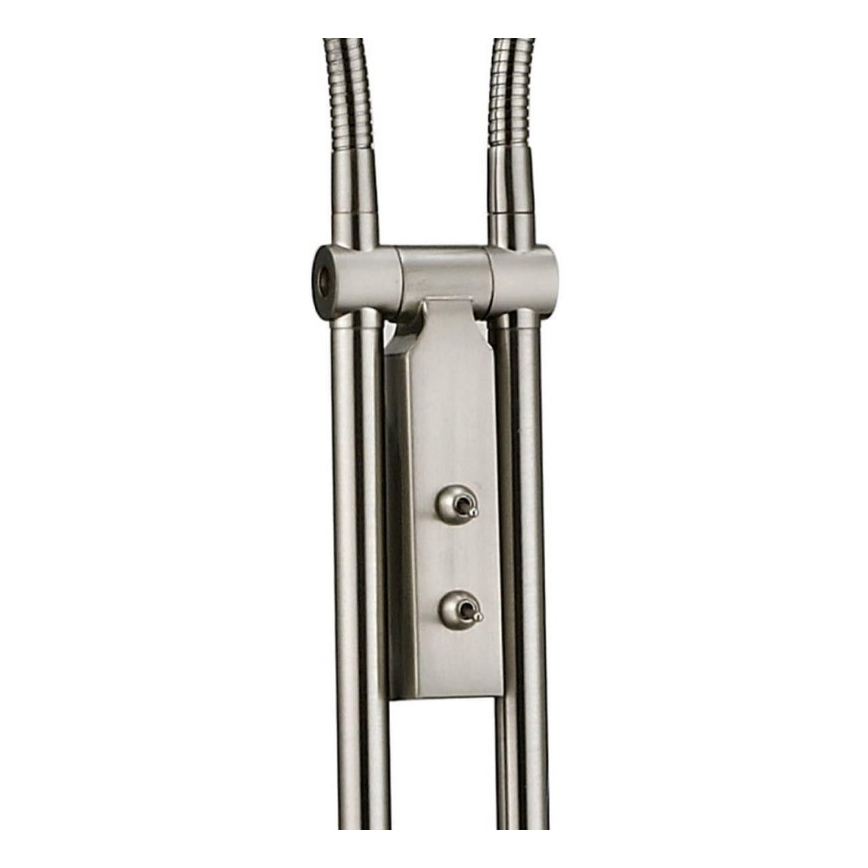 Leuchten Direkt 11937-55 - Candeeiro de chão LED MAX LED 2xGU10/4W/230V