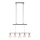 Leuchten Direkt 11939-55 - Candeeiro suspenso BENEDIKT 5xE14/40W/230V