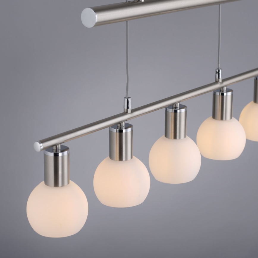 Leuchten Direkt 11939-55 - Candeeiro suspenso BENEDIKT 5xE14/40W/230V