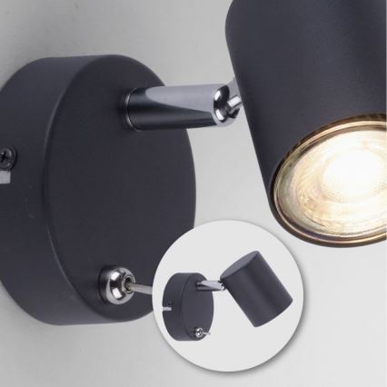 Leuchten Direkt 11941-13 - Foco de parede LED TARIK 1xGU10/5W/230V