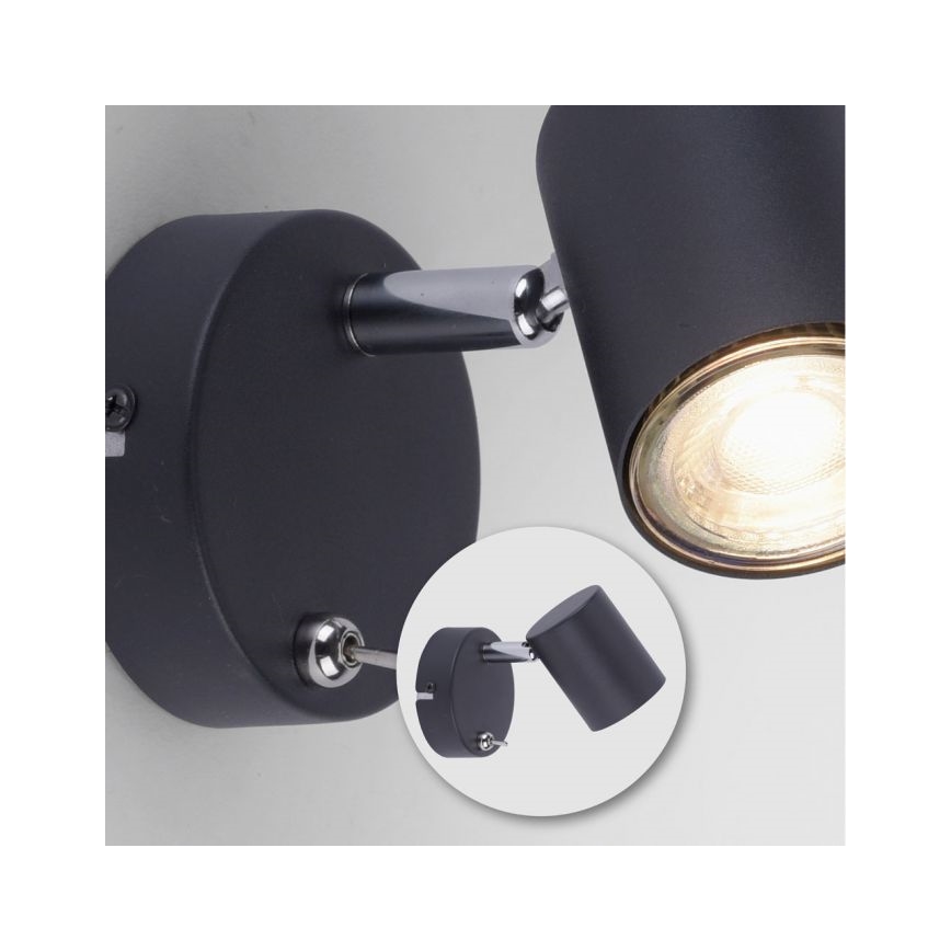 Leuchten Direkt 11941-13 - Foco de parede LED TARIK 1xGU10/5W/230V