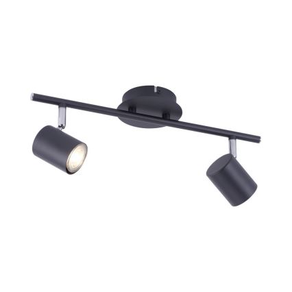 Leuchten Direkt 11942-13 - Foco LED TARIK 2xGU10/5W/230V antracite