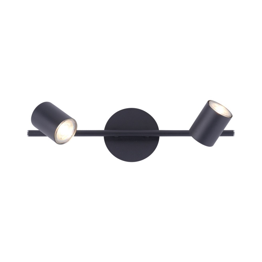 Leuchten Direkt 11942-13 - Foco LED TARIK 2xGU10/5W/230V antracite