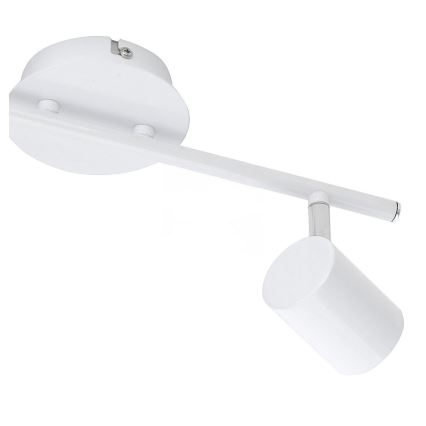 Leuchten Direkt 11942-16 - Foco LED TARIK 2xGU10/5W/230V branco