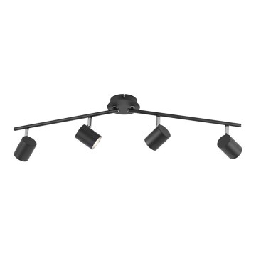 Leuchten Direkt 11944-13 - Foco LED TARIK 4xGU10/5W/230V antracite