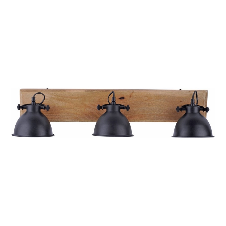 Leuchten Direkt 11983-18 - Foco SAMIA 3xE14/40W/230V preto antigo