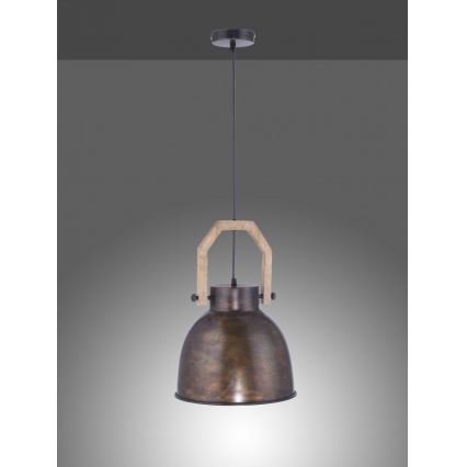 Leuchten Direkt 11986-18 - Candelabro suspenso SAMIA 1xE27/40W/230V mangueira