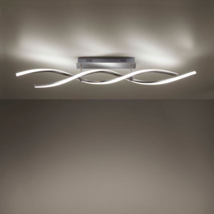 Leuchten Direkt 11993-55 - Candelabro montado à superfície LED RGB com regulação SWING 2xLED/8,5W/230V 2700-5000K + controlo remoto