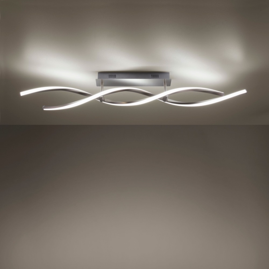 Leuchten Direkt 11993-55 - Candelabro montado à superfície LED RGB com regulação SWING 2xLED/8,5W/230V 2700-5000K + controlo remoto