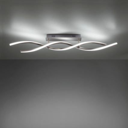 Leuchten Direkt 11993-55 - Candelabro montado à superfície LED RGB com regulação SWING 2xLED/8,5W/230V 2700-5000K + controlo remoto