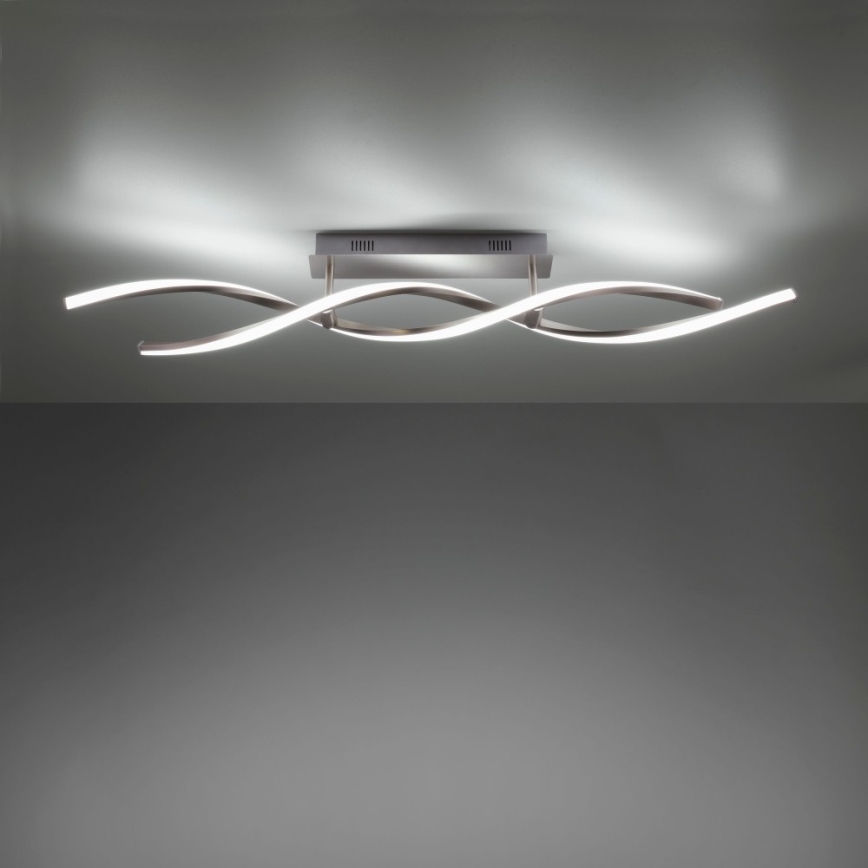Leuchten Direkt 11993-55 - Candelabro montado à superfície LED RGB com regulação SWING 2xLED/8,5W/230V 2700-5000K + controlo remoto