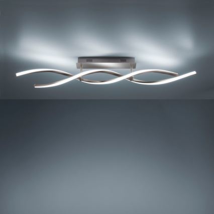 Leuchten Direkt 11993-55 - Candelabro montado à superfície LED RGB com regulação SWING 2xLED/8,5W/230V 2700-5000K + controlo remoto
