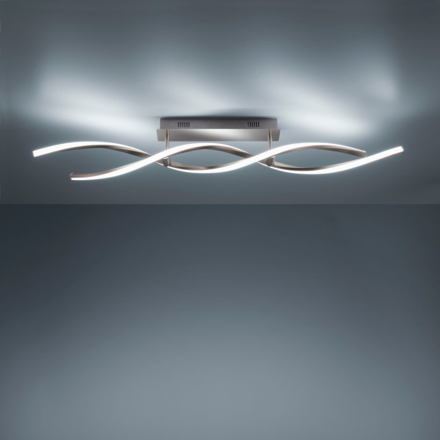 Leuchten Direkt 11993-55 - Candelabro montado à superfície LED RGB com regulação SWING 2xLED/8,5W/230V 2700-5000K + controlo remoto
