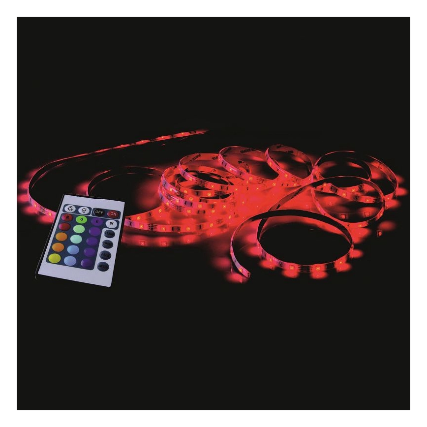 Leuchten Direkt 1210-70-BH- Tira LED RGB com regulação TEANIA 3m 16,2W/12/230V + controlo remoto