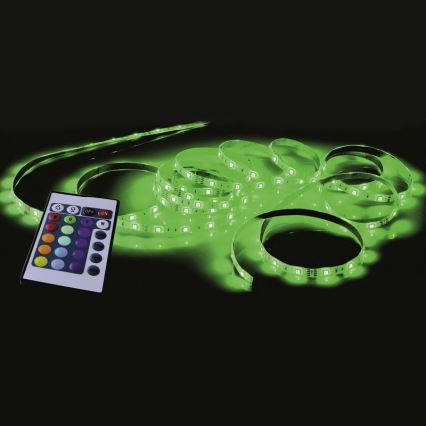 Leuchten Direkt 1210-70-BH- Tira LED RGB com regulação TEANIA 3m 16,2W/12/230V + controlo remoto