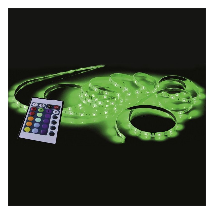 Leuchten Direkt 1210-70-BH- Tira LED RGB com regulação TEANIA 3m 16,2W/12/230V + controlo remoto
